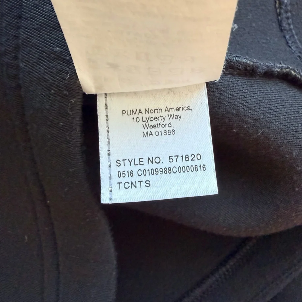 Puma x Trapstar Black Hooded Zip-Up Jacket | S